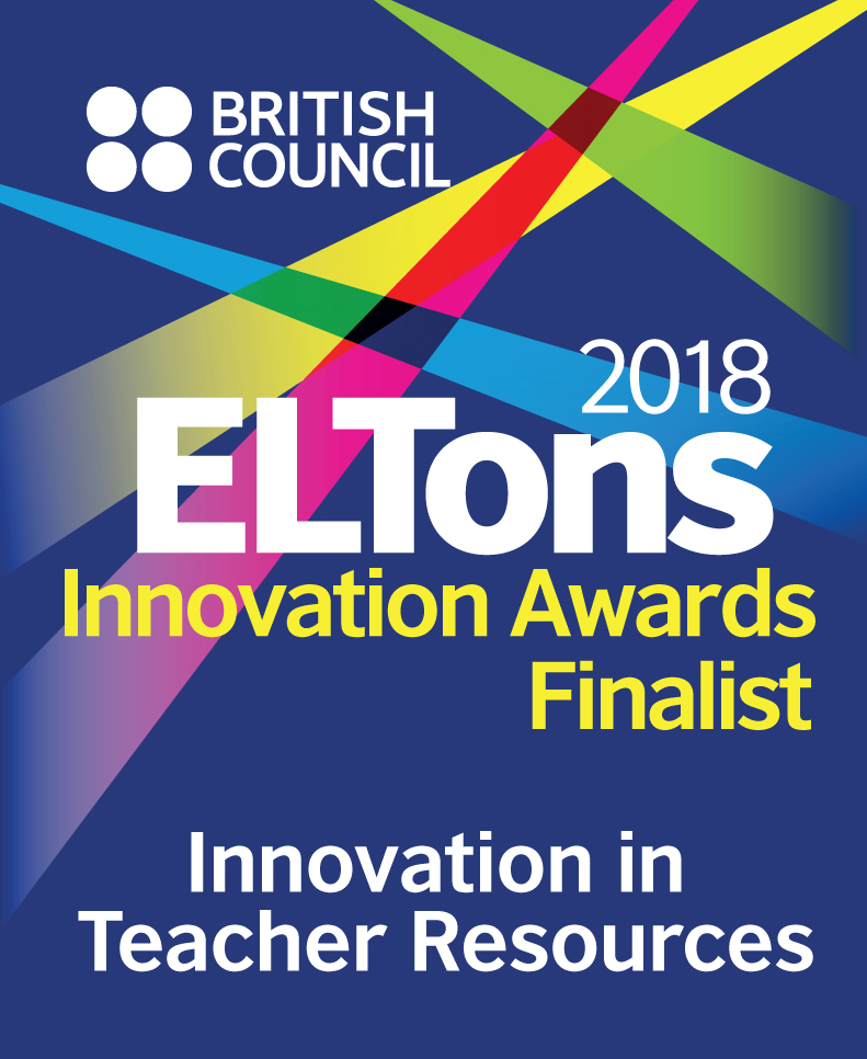 ELTons 2018 innovation in teacher resources logo